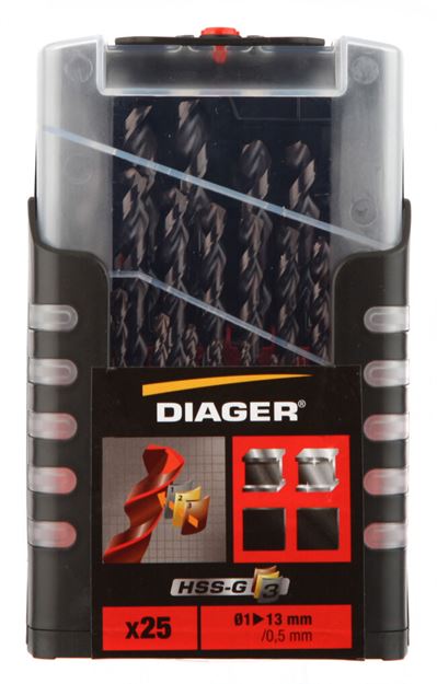 Image sur COFFRET FORETS HSS MULTICOUCHES G3